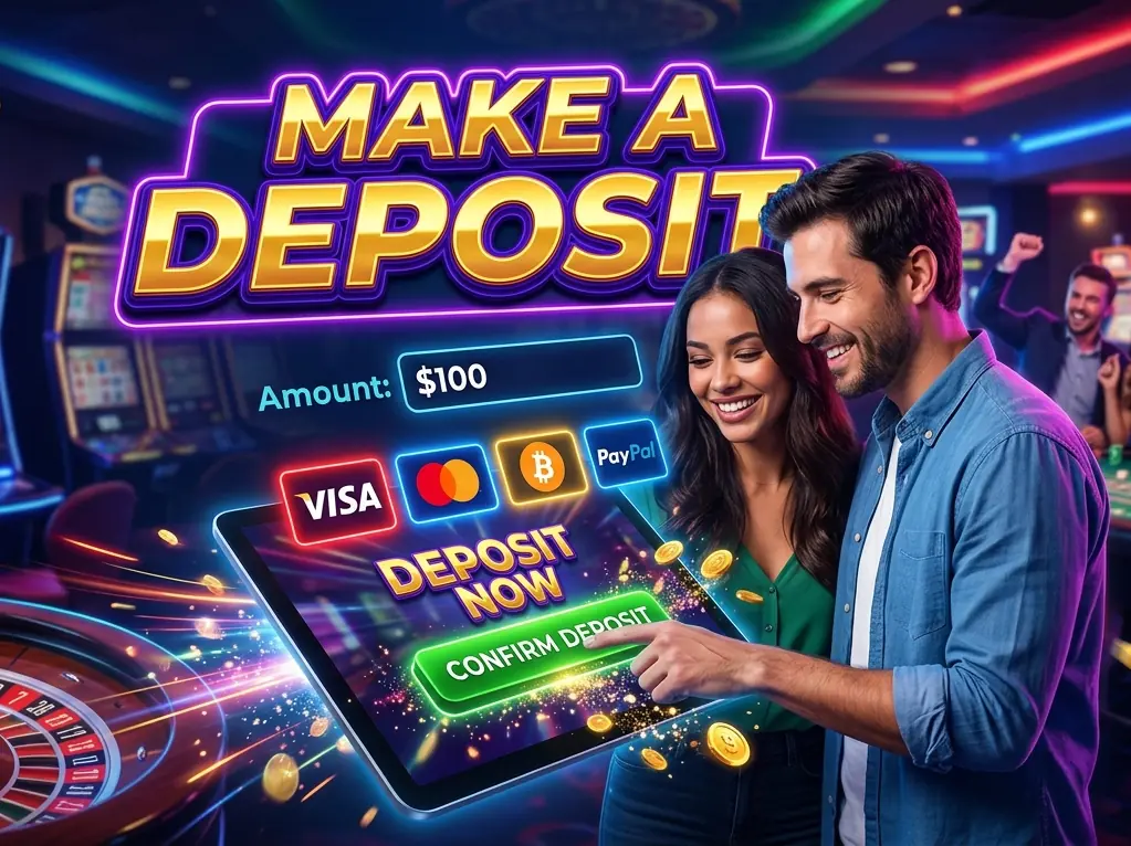 Sätt in pengar på Vip casino
